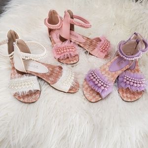 3 pair of dressy sandals sz.13/34